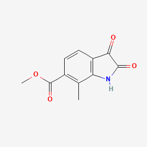 Methyl 7-methyl-2,3-dioxoindoline-6-carboxylate