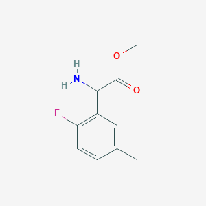 Methyl 2-amino-2-(2-fluoro-5-methylphenyl)acetate