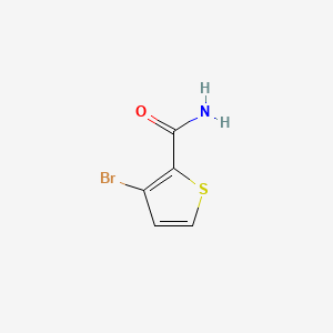 molecular formula C5H4BrNOS B1297724 3-Bromothiophene-2-carboxamide CAS No. 78031-18-2