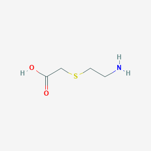 molecular formula C4H9NO2S B12977298 (2-Amino-ethylsulfanyl)-acetic acid 