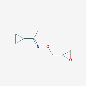 (E)-1-Cyclopropylethan-1-one O-oxiran-2-ylmethyl oxime