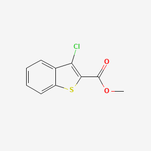 B1297734 Methyl 3-chlorobenzo[b]thiophene-2-carboxylate CAS No. 21211-07-4