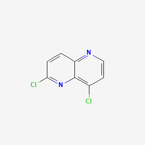 molecular formula C8H4Cl2N2 B1297741 2,8-二氯-1,5-萘啶 CAS No. 28252-76-8