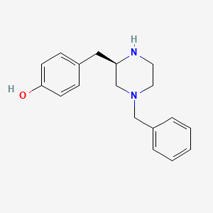 (R)-4-((4-benzylpiperazin-2-yl)methyl)phenol