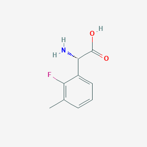 (S)-2-Amino-2-(2-fluoro-3-methylphenyl)acetic acid