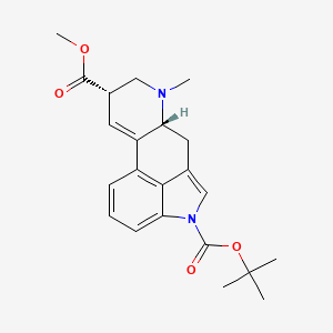 (6aR,9S)-4-tert-Butyl 9-methyl 7-methyl-6a,7,8,9-tetrahydroindolo[4,3-fg]quinoline-4,9(6H)-dicarboxylate