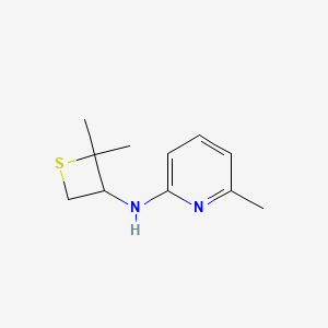 N-(2,2-Dimethylthietan-3-yl)-6-methylpyridin-2-amine