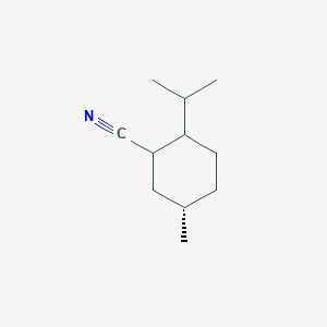 (5S)-5-methyl-2-propan-2-ylcyclohexane-1-carbonitrile