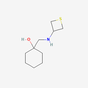 1-((Thietan-3-ylamino)methyl)cyclohexan-1-ol