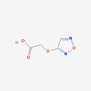 2-((1,2,5-Oxadiazol-3-yl)oxy)acetic acid