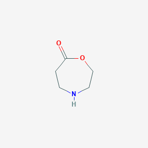 molecular formula C5H9NO2 B12977673 1,4-Oxazepan-7-one 