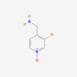 4-(Aminomethyl)-3-bromopyridine 1-oxide