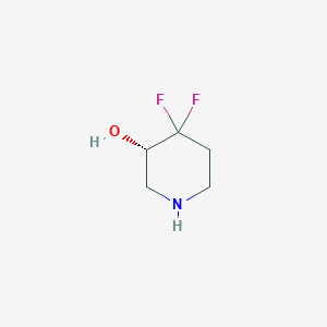 (S)-4,4-Difluoropiperidin-3-ol