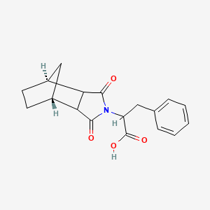 2-[(1R,7S)-3,5-dioxo-4-azatricyclo[5.2.1.02,6]decan-4-yl]-3-phenylpropanoic acid