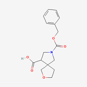 7-((Benzyloxy)carbonyl)-2-oxa-7-azaspiro[4.4]nonane-9-carboxylic acid