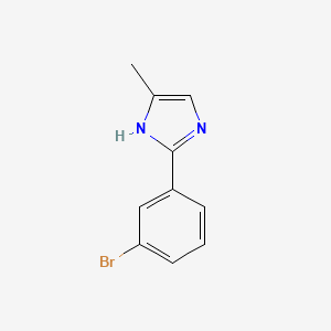 2-(3-bromophenyl)-5-methyl-1H-imidazole