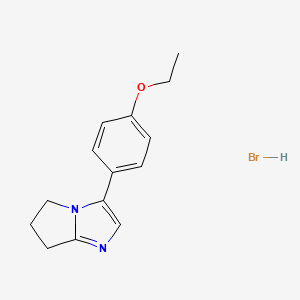 3-(4-Ethoxyphenyl)-6,7-dihydro-5H-pyrrolo[1,2-a]imidazole hydrobromide