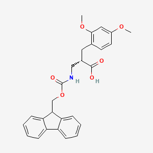 (S)-3-((((9H-Fluoren-9-yl)methoxy)carbonyl)amino)-2-(2,4-dimethoxybenzyl)propanoic acid