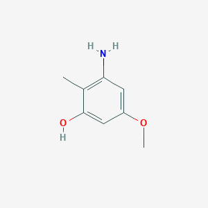 3-Amino-5-methoxy-2-methylphenol