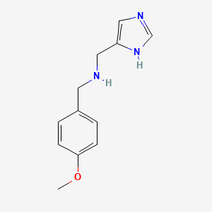 N-((1H-Imidazol-5-yl)methyl)-1-(4-methoxyphenyl)methanamine