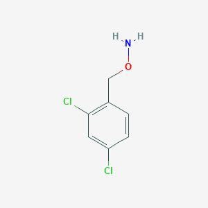molecular formula C7H7Cl2NO B1297793 O-(2,4-Dichlorobenzyl)hydroxylamine CAS No. 52370-40-8