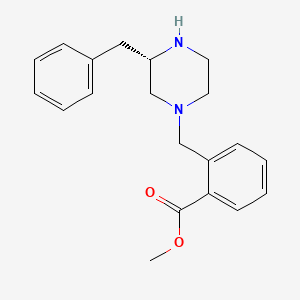 (s)-Methyl 2-((3-benzylpiperazin-1-yl)methyl)benzoate