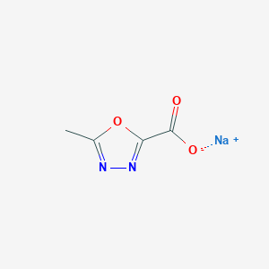 Sodium 5-methyl-1,3,4-oxadiazole-2-carboxylate