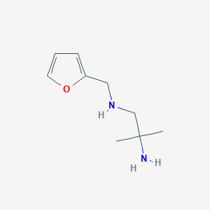 N1-(Furan-2-ylmethyl)-2-methylpropane-1,2-diamine