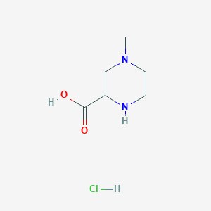 4-Methylpiperazine-2-carboxylic acid hydrochloride