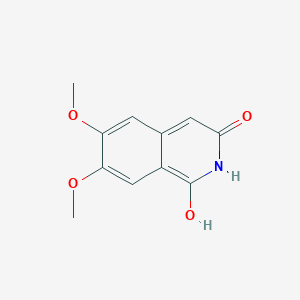 3-Hydroxy-6,7-dimethoxyisoquinolin-1(2H)-one