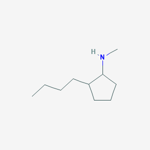 2-Butyl-N-methylcyclopentanamine