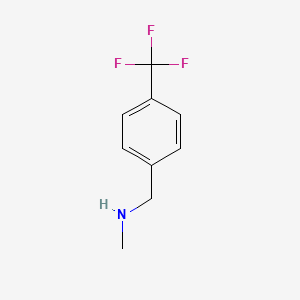 B1297802 N-Methyl-1-(4-(trifluoromethyl)phenyl)methanamine CAS No. 90390-11-7