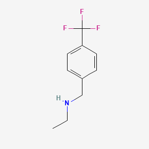 molecular formula C10H12F3N B1297803 N-乙基-4-(三氟甲基)苯甲胺 CAS No. 90390-12-8