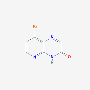 8-Bromopyrido[2,3-b]pyrazin-3(4H)-one