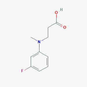 3-((3-Fluorophenyl)(methyl)amino)propanoic acid