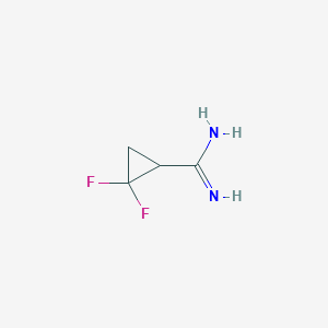 2,2-Difluorocyclopropanecarboximidamide