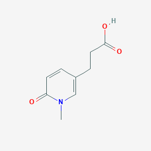 3-(1-Methyl-6-oxo-1,6-dihydropyridin-3-yl)propanoic acid