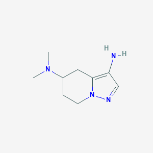 N5,N5-Dimethyl-4,5,6,7-tetrahydropyrazolo[1,5-a]pyridine-3,5-diamine