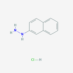 molecular formula C10H11ClN2 B1297821 2-萘基肼盐酸盐 CAS No. 2243-58-5