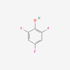 molecular formula C6H3F3O B1297822 2,4,6-三氟苯酚 CAS No. 2268-17-9