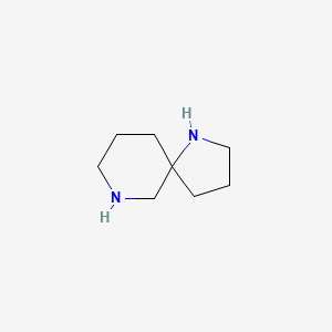 molecular formula C8H16N2 B12978239 1,7-Diaza-spiro[4.5]decane 