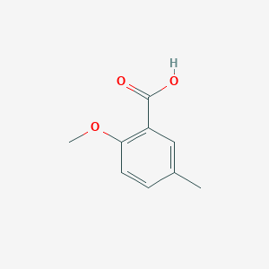 molecular formula C9H10O3 B1297826 2-甲氧基-5-甲基苯甲酸 CAS No. 25045-36-7