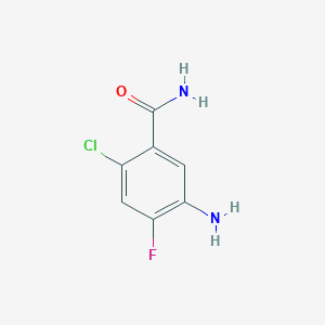 5-amino-2-chloro-4-fluoroBenzamide