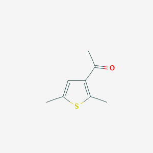 molecular formula C8H10OS B1297827 3-Acetyl-2,5-dimethylthiophene CAS No. 2530-10-1