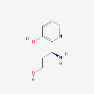 (S)-2-(1-Amino-3-hydroxypropyl)pyridin-3-ol