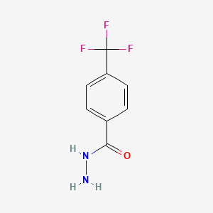 B1297832 4-(Trifluoromethyl)benzhydrazide CAS No. 339-59-3