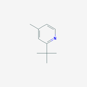 molecular formula C10H15N B12978417 2-(tert-Butyl)-4-methylpyridine 