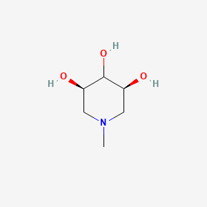 (3S,4R,5R)-1-methylpiperidine-3,4,5-triol