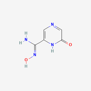 N-Hydroxy-6-oxo-1,6-dihydropyrazine-2-carboximidamide