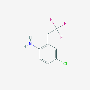 4-Chloro-2-(2,2,2-trifluoroethyl)aniline